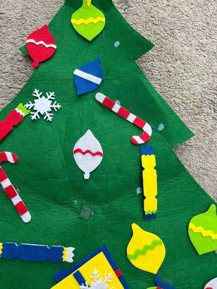 Photo of free Velcro felt Christmas tree (Borrowash DE72) #2