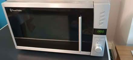 Photo of free Silver Russel Hobbs microwave (Wokingham RG40) #1
