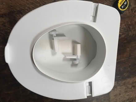 Photo of free Raised toilet seat with lid - 4” (Hyde Heath HP6) #3