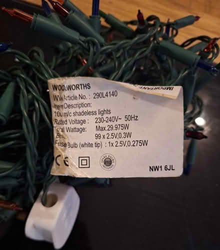Photo of free Christmas fairy lights (Borehamwood WD6) #2