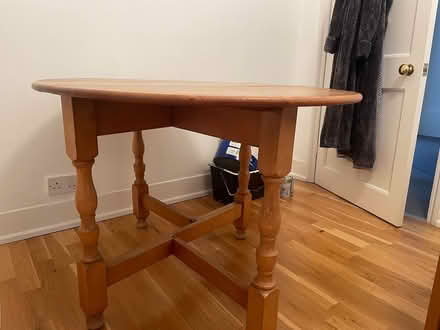 Photo of free Oak drop leaf table (Chiswick) #3