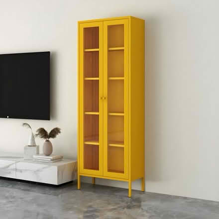 Photo of free Scandinavian Metal Bookshelf (Bowie (Severn Crossing)) #1