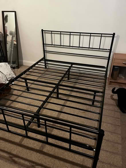 Photo of free double bed frame (Walton-le-Dale, PR5) #1