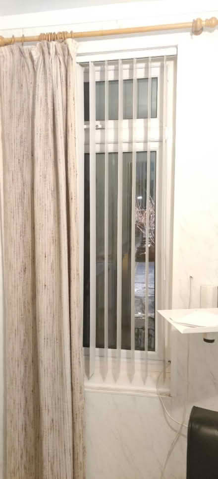 Photo of free Curtains with wooden poles (E9, south Hackney) #1