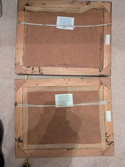 Photo of free Pair of original oil paintings (Hatchford, nr Cobham KT11) #3