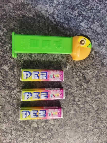Photo of free Stocking filler? Pez machine and three packs of sweets (Bordon GU35) #1