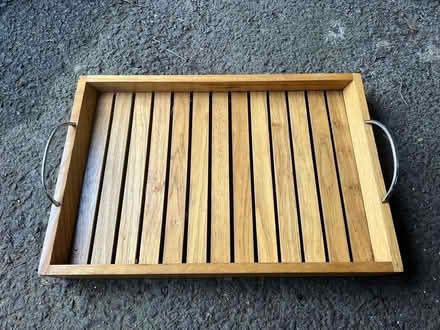 Photo of free Wooden tray (Thrupp) #1