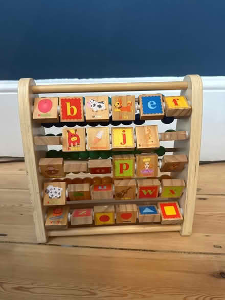Photo of free Baby wooden toy / abacus (Chelmsford CM1) #1