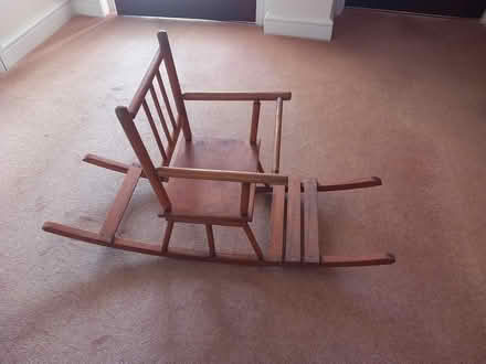 Photo of free Child's rocker (Kilmington) #1