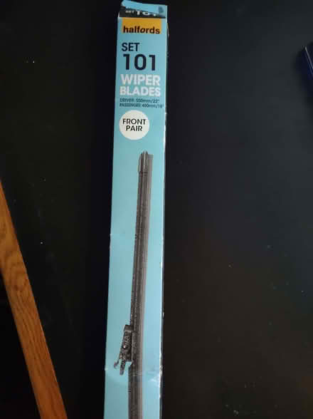 Photo of free Wiper Blades - Pair, Front (Leominster HR6) #1