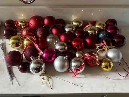 Photo of free Christmas baubles x 30 ish (Bristol BS4) #1
