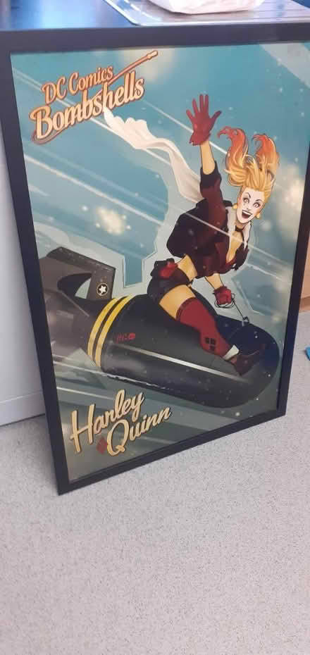 Photo of free Harley Quinn framed picture (Thrapston) #2