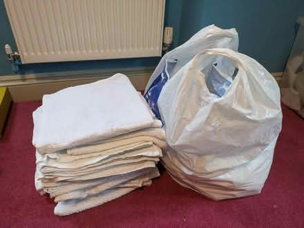 Photo of free White towels/towelling nappies (Common Portdown RG17) #1