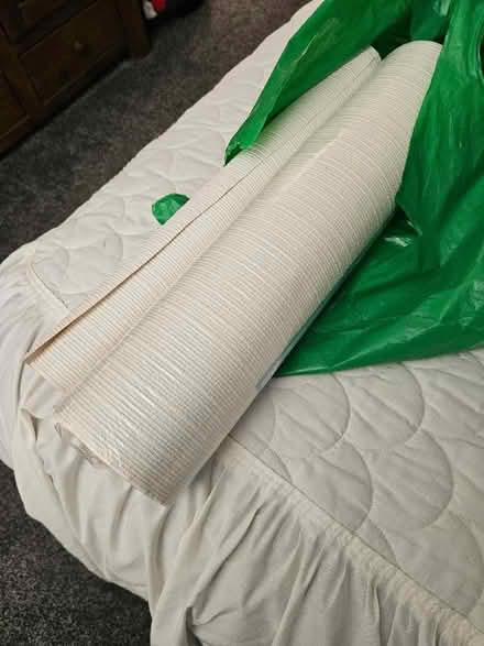 Photo of free Complete roll of wallpaper plus matching bits (Kempston MK42) #1