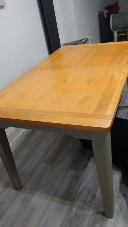 Photo of free Solid beech extendable dining room table length 160 cm high (Garforth LS25) #4