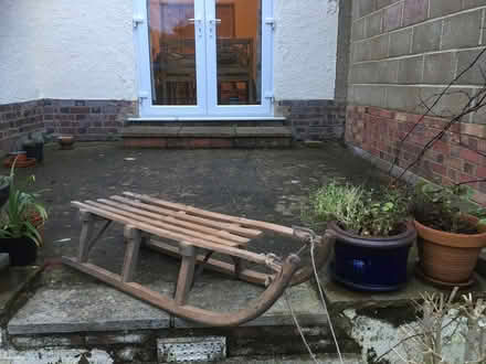 Photo of free Traditional sled timber and metal very old (New Hinksey OX1) #1