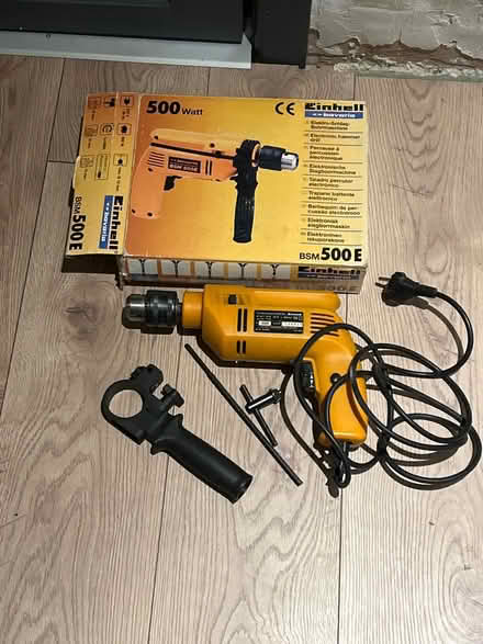 Photo of free Old hammer drill (European plug) (Norton-Lees, S8) #1