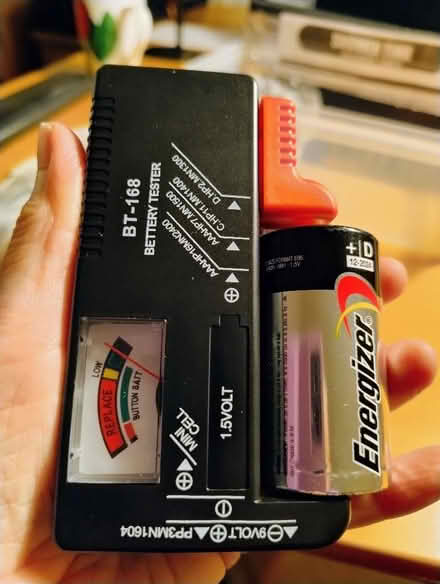 Photo of free 5 Energizer Batteries Size D (Dunblane FK15) #2