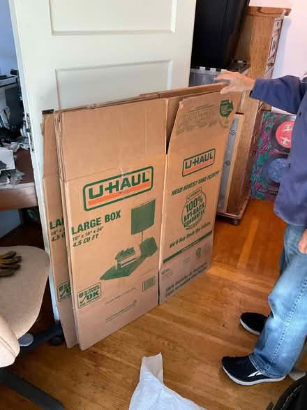 Photo of free 4 Boxes for moving (Berkeley) #1