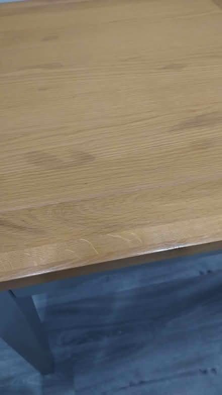 Photo of free Solid beech extendable dining room table length 160 cm high (Garforth LS25) #1