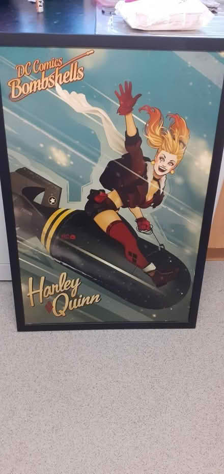 Photo of free Harley Quinn framed picture (Thrapston) #1