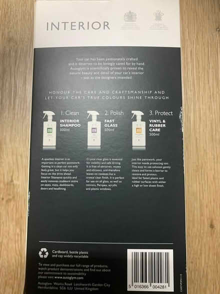 Photo of free AutoGlym Interior Car Care Kit (Dorking RH4) #2