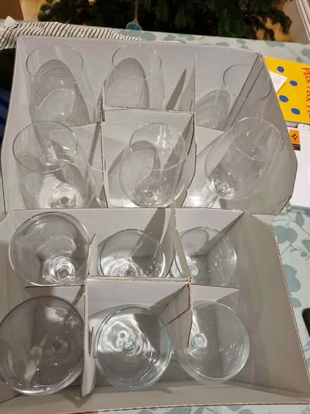 Photo of free 12 wine glasses (West Norwood SE27) #1