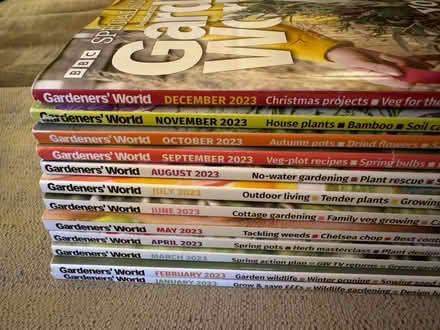 Photo of free Gardeners world magazines (Wallington green SM6) #1
