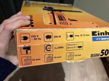 Photo of free Old hammer drill (European plug) (Norton-Lees, S8) #3