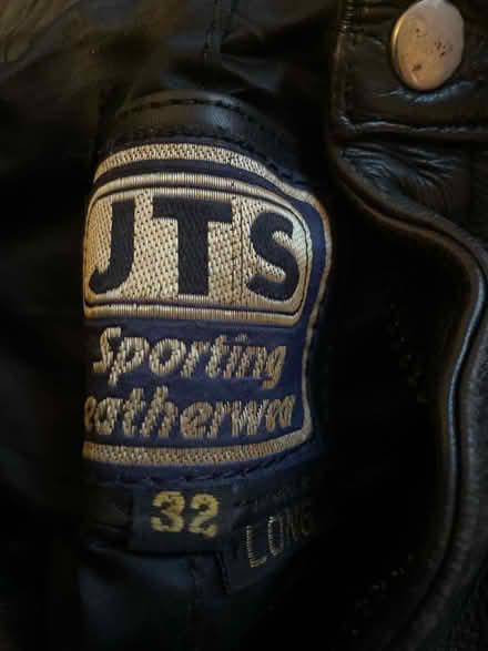 Photo of free Leather motorbike trousers (Spondon DE21) #2
