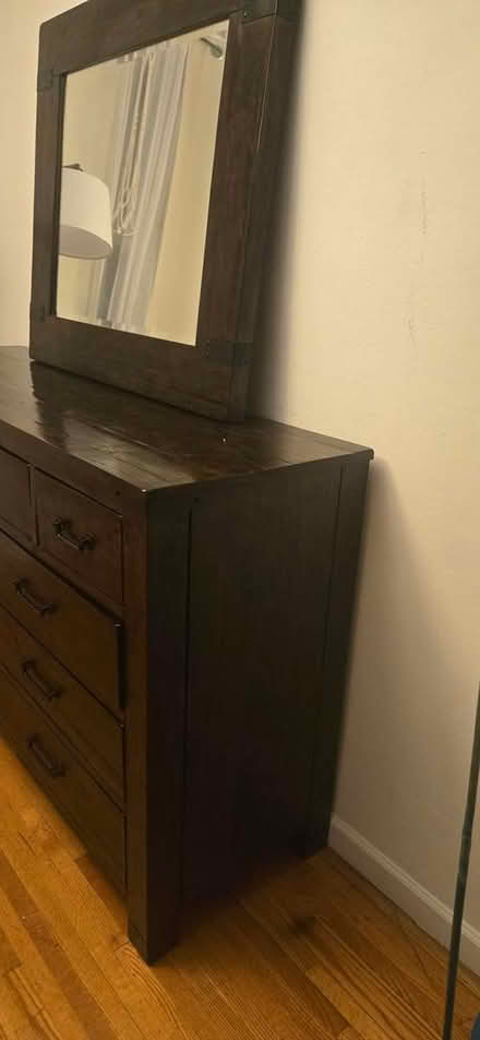 Photo of free 9 drawer dresser and mirror (Brooklyn, Ditmas Park) #1