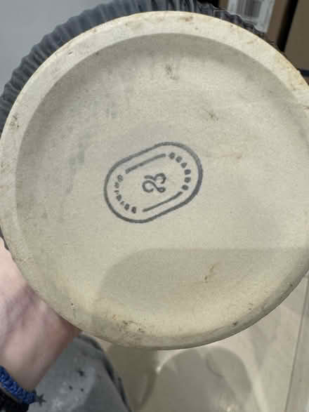 Photo of free Indoor Ceramic Pot 14 cm Navy (RM14) #2
