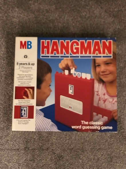 Photo of free Hangman game by MB (AL7 3LB) #1