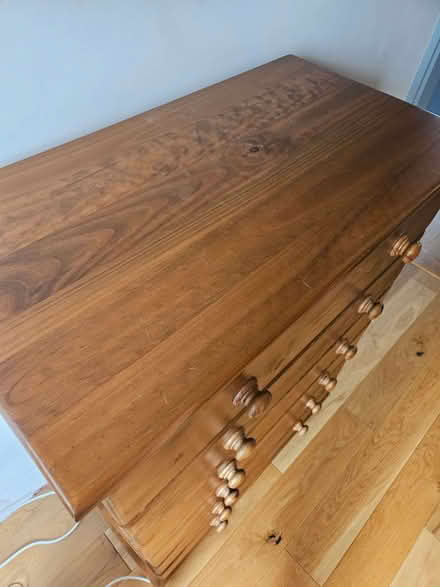 Photo of free Chest of drawers , dark pine. (Higham North area NN10) #2