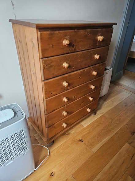 Photo of free Chest of drawers , dark pine. (Higham North area NN10) #1