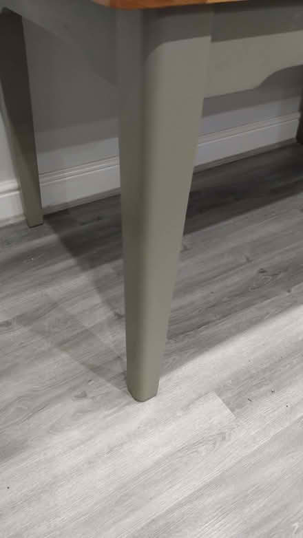 Photo of free Solid beech extendable dining room table length 160 cm high (Garforth LS25) #3
