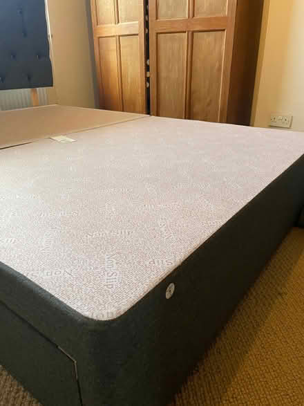 Photo of free Double bed frame with 4 drawers and mattre (Cawthorne S75) #2