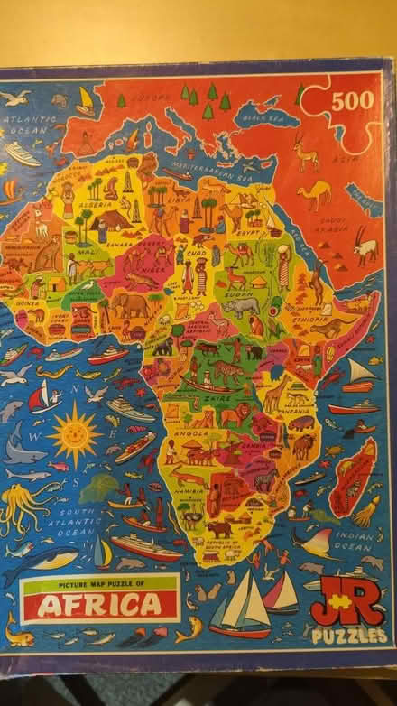 Photo of free Jigsaw - Africa (M20 Withington) #1