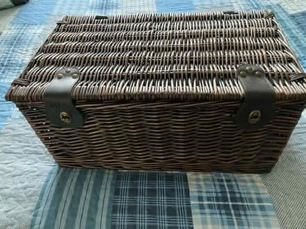 Photo of free Wicker/Rattan Hamper (Fareham Titchfield Common PO14) #1