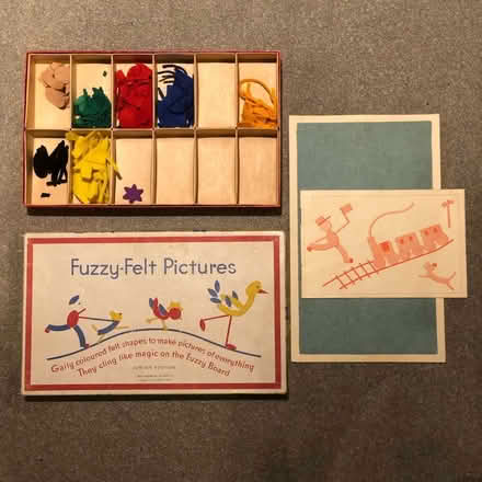 Photo of free Vintage fuzzy felt pictures (AL7 3LB) #1