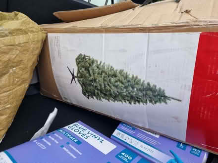 Photo of free 8ft Christmas tree, can be 6ft (Chells SG2) #1