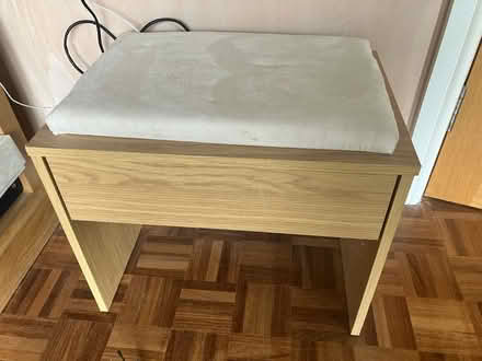 Photo of free Mdf piano/dressing table stool (Nash MK17) #1