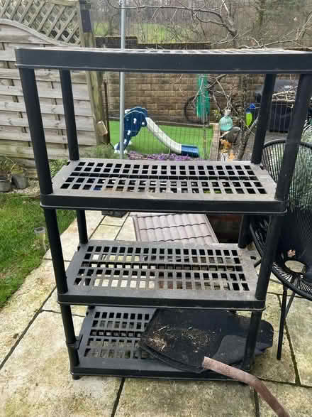 Photo of free Plastic shelving (Burbage SK17) #1