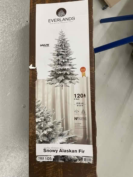 Photo of free Snowy Xmas tree- 4 foot (Queensbury BD13) #1