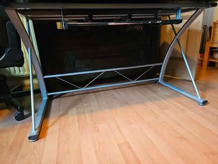Photo of free Glass topped Computer Desk (Kings Heath B14) #3