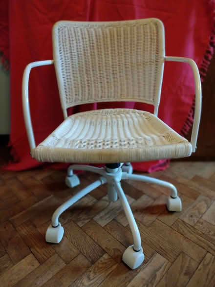 Photo of free IKEA swivel office chair cream (Bradford on Avon BA15) #1
