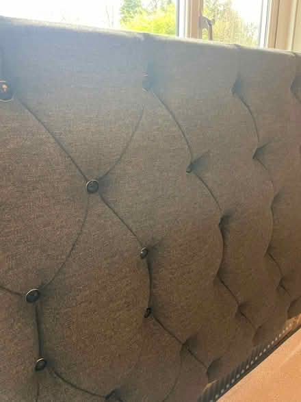 Photo of free Double bed frame with 4 drawers and mattre (Cawthorne S75) #1