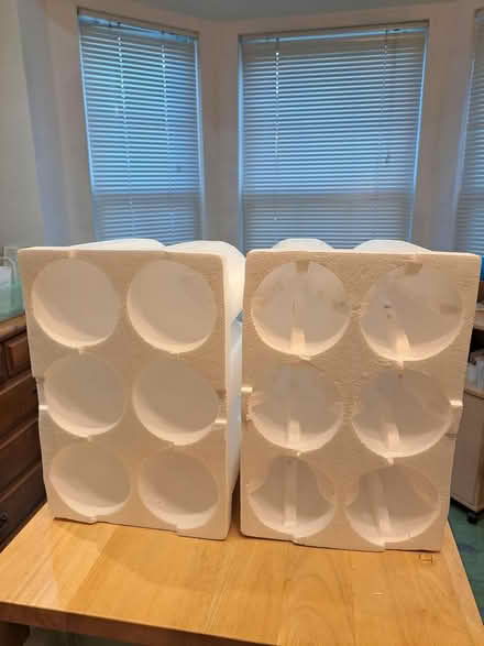 Photo of free Wine Bottle holders - Styrofoam - 2 (Pasadena) #2