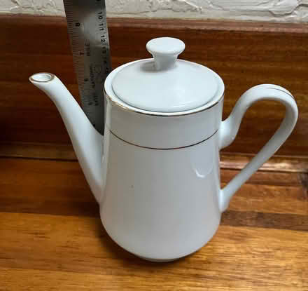 Photo of free Coffee serving pot teapot gold rim (Southern Heights BD San Rafael) #1