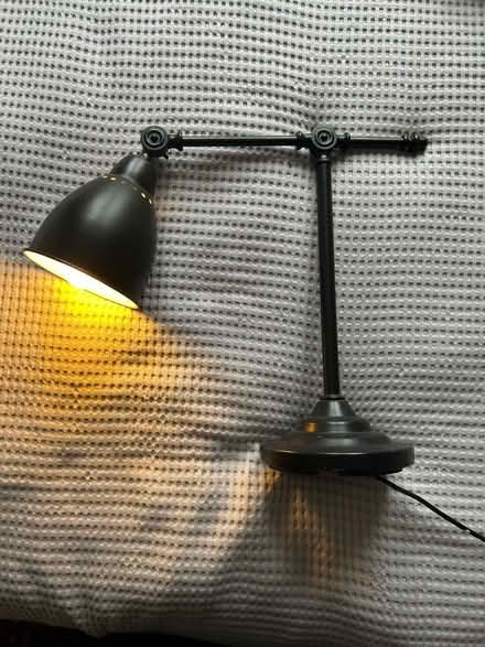Photo of free Metal ikea lamp plus bulbs (Perry Vale SE23) #1